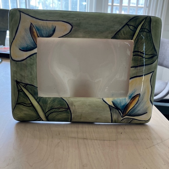 NWOT Sima Calla Lily Porcelain Frame - Picture 3 of 6